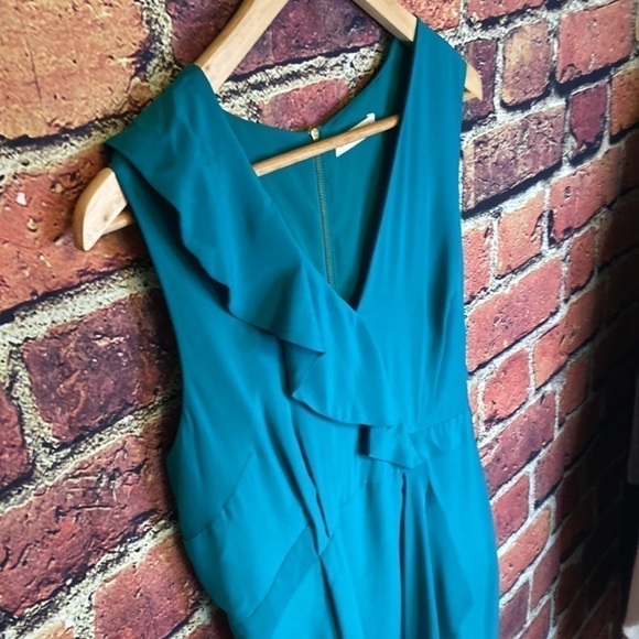 Whistles 100% Silk Faux Wrap Dress Size 6 - Picture 6 of 14